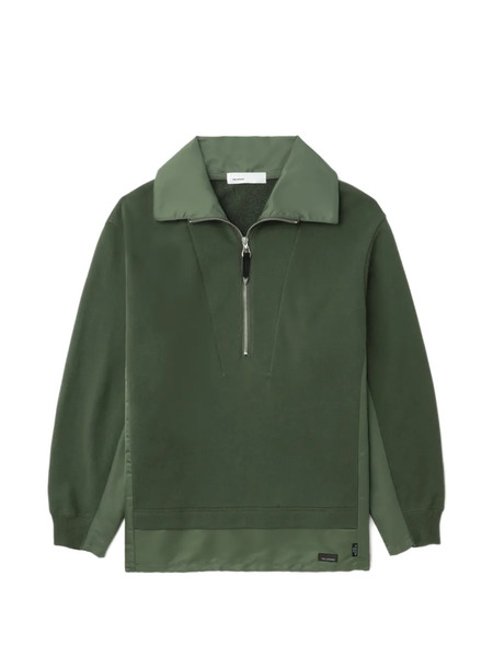  Toga Half-zip Panelled Sweatshirt - Green 