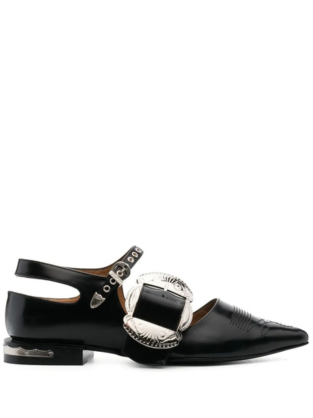 Toga Pulla Buckle-detail Pumps - Black 