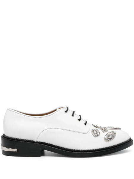  Toga Pulla Embellished Oxford Shoes - White 