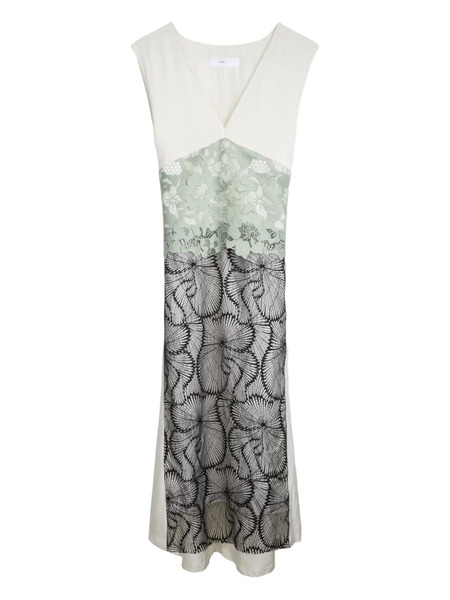  Toga Pulla Lace-panelled Dress - White 