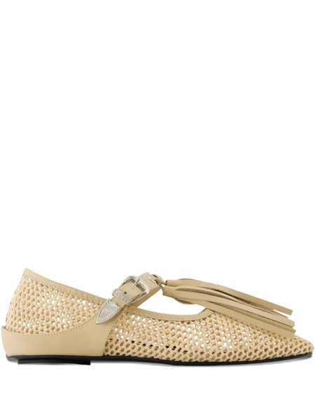  Toga Pulla Tassel-embellishment Ballet Flats - Neutrals 