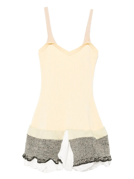  Toga Sleeveless Dress - Yellow 