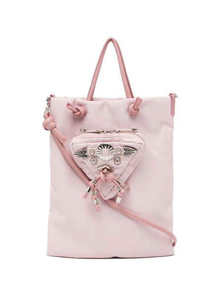  Toga Too Triangle-pouch-detail Tote Bag - Pink 