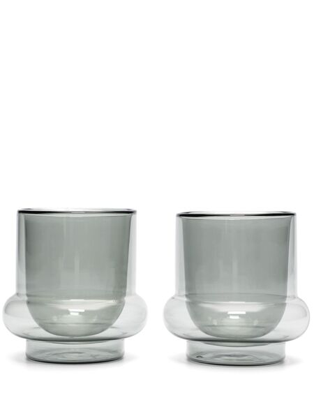  Tom Dixon Bump Coffee Cups (set Of Two) - Grey 