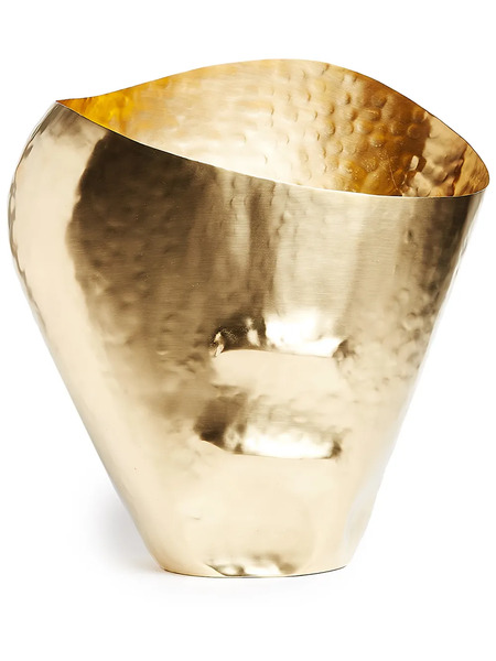  Tom Dixon Hammered Bash Vase - Gold 