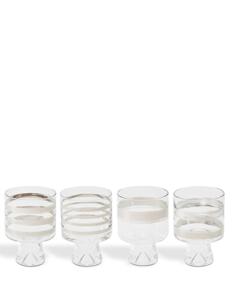  Tom Dixon Low Ball Glass Set - White 