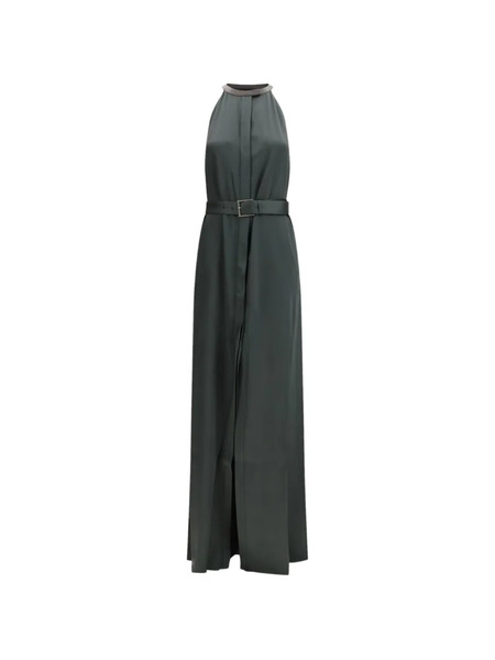  Tom Ford Belted Maxi Dress - Green 