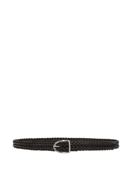  Tom Ford Braided Leather Belt - Brown 