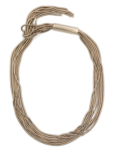  Tom Ford Brass Axis Necklace - Gold 