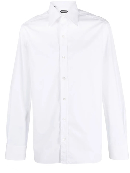  Tom Ford Button-down Cotton Shirt - White 