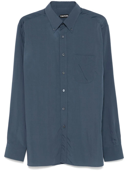  Tom Ford Button-down Shirt - Blue 