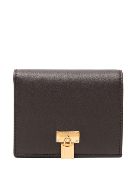  Tom Ford Calf Leather Wallet - Brown 