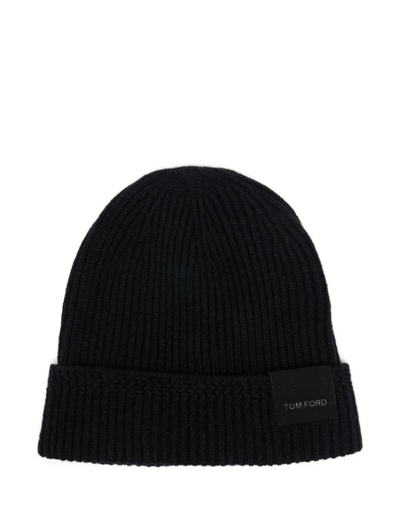  Tom Ford Cashmere Beanie - Blue 