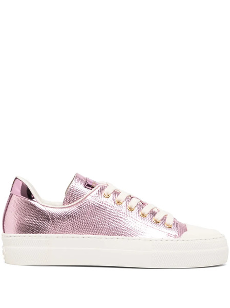  Tom Ford City Metallic-finish Sneakers - Pink 