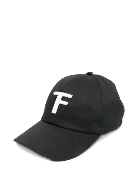  Tom Ford Cotton Baseball Cap - Black 