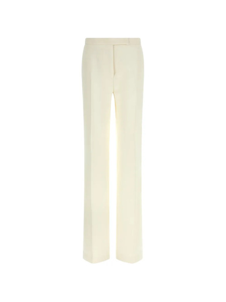  Tom Ford Creased Tuxedo Trousers - White 