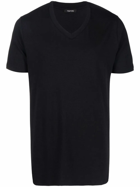  Tom Ford Crew-neck Fitted T-shirt - Black 