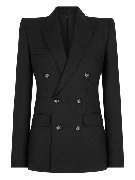  Tom Ford Double-breasted Wool Blazer - Black 