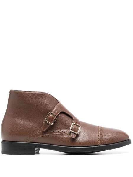  Tom Ford Double-buckle Monk Shoes - Brown 