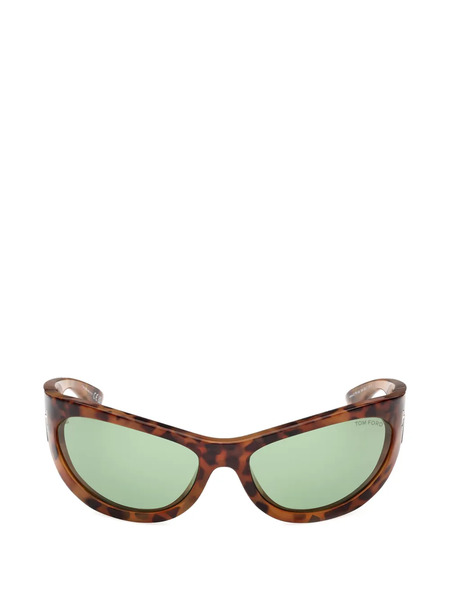  Tom Ford Eyewear Geometric Sunglasses - Brown 