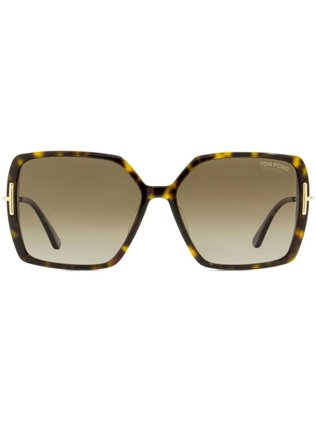  Tom Ford Eyewear Joanna Butterfly-frame Sunglasses - Brown 