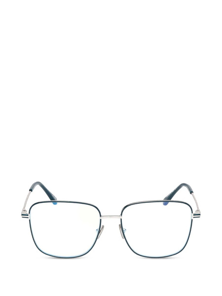  Tom Ford Eyewear Metal Square-frame Glasses - Green 