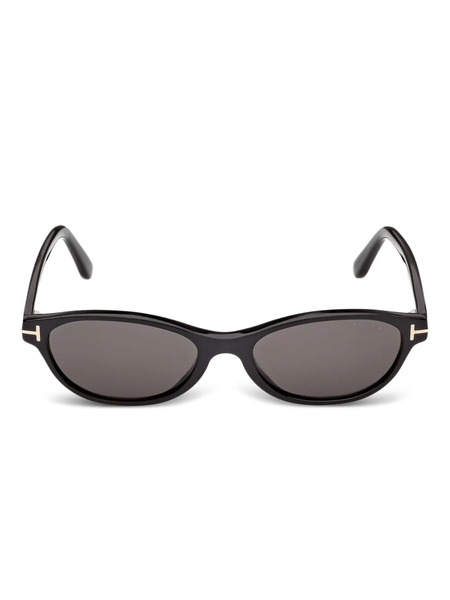  Tom Ford Eyewear Oval-frame Sunglasses - Black 