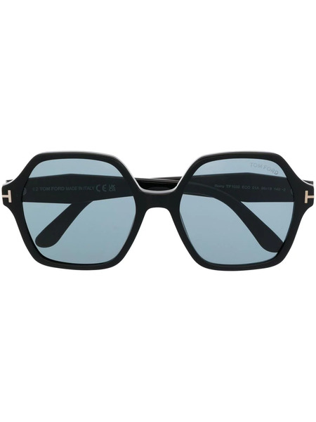  Tom Ford Eyewear Oversize Square-shaped Sunglasses - Black 