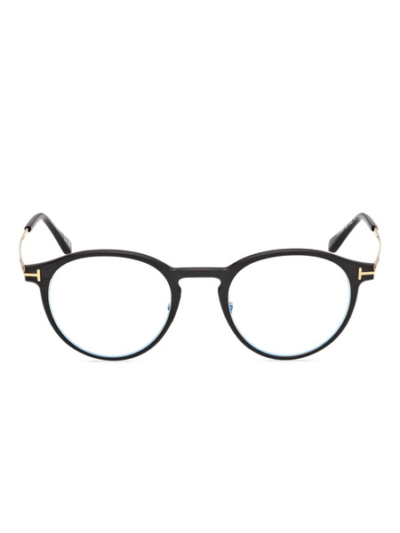  Tom Ford Eyewear Round-frame Glasses - Black 