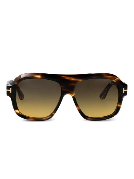  Tom Ford Eyewear Round-frame Sunglasses - Brown 