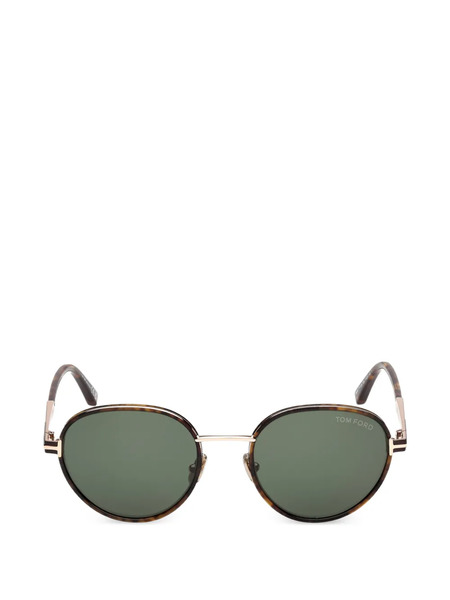  Tom Ford Eyewear Round Frame Sunglasses - Brown 