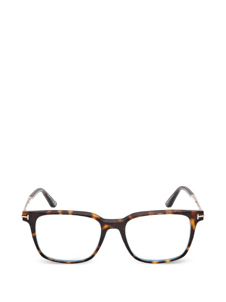 Tom Ford Eyewear Square Frame Glasses - Brown 