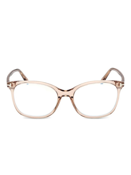  Tom Ford Eyewear Square-frame Glasses - Neutrals 