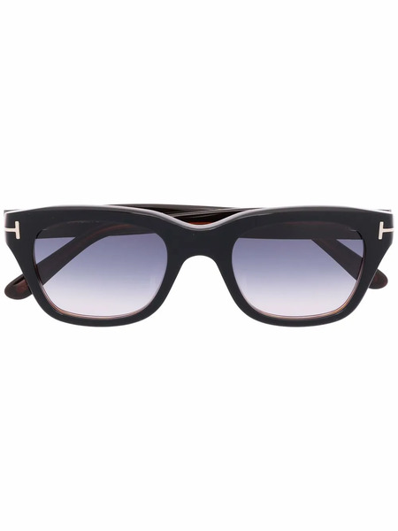  Tom Ford Eyewear Square-frame Gradient Sunglasses - Brown 