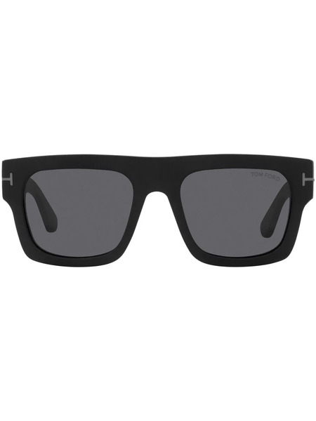  Tom Ford Eyewear Square-frame Tinted Sunglasses - Black 