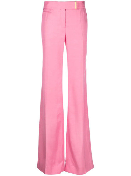  Tom Ford High-rise Wide-leg Trousers - Pink 