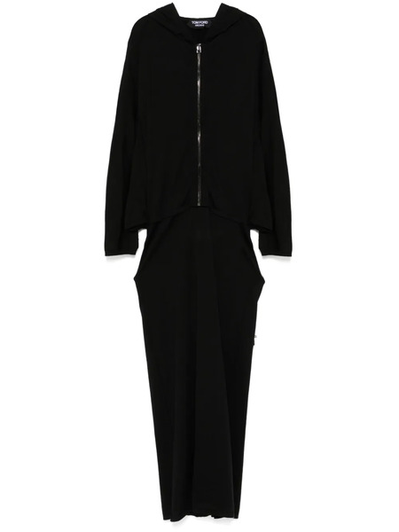  Tom Ford Hooded Dress - Black 