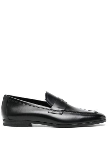  Tom Ford Leather Loafers - Black 