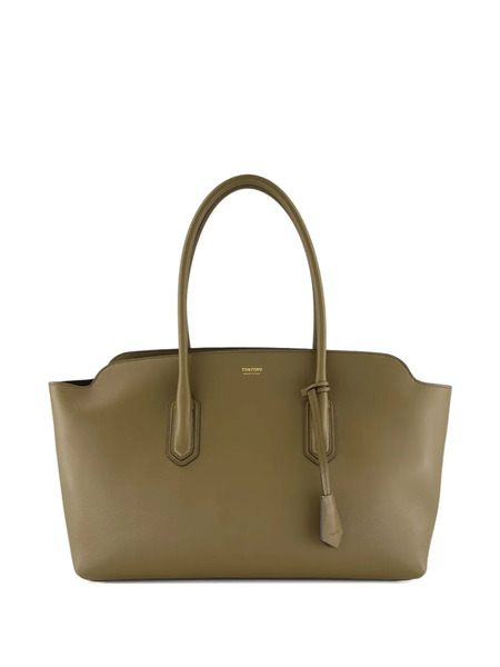  Tom Ford Leather Shoulder Bag - Green 