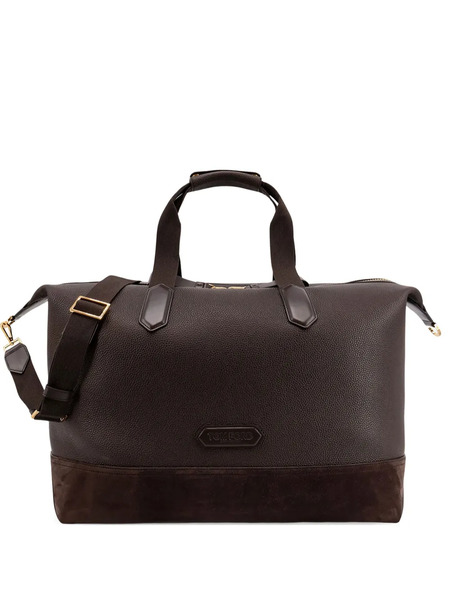  Tom Ford Leather Travel Bag - Brown 