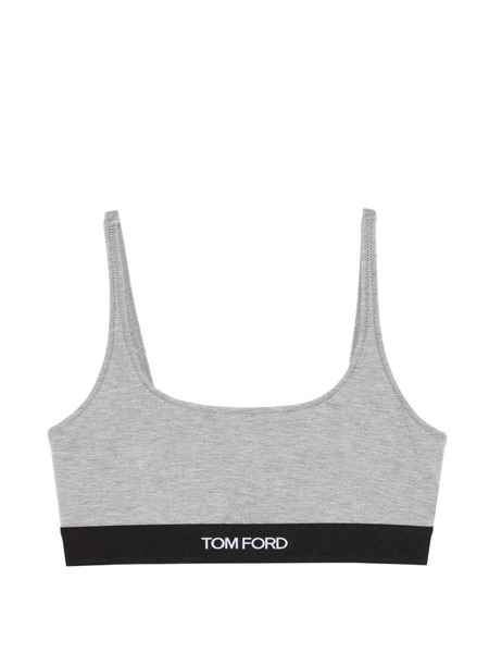  Tom Ford Logo Bra - Grey 