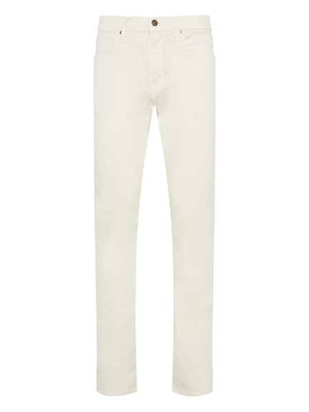  Tom Ford Logo-patch Jeans - White 