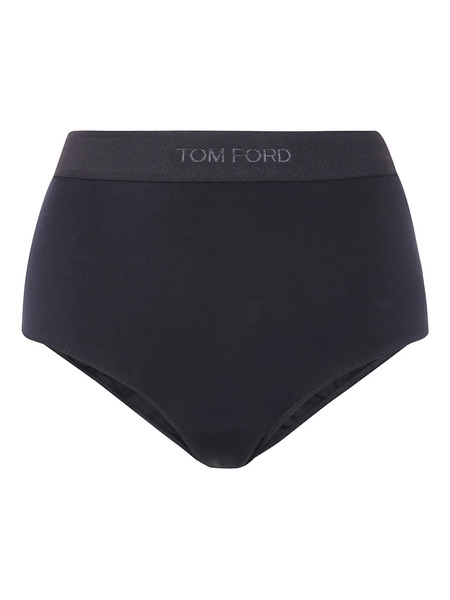  Tom Ford Logo-print Briefs - Black 