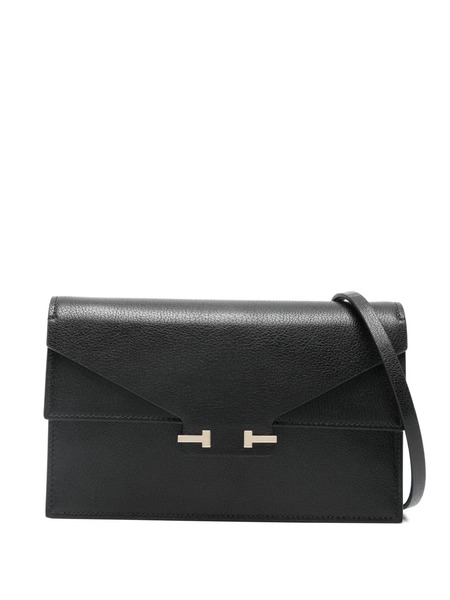  Tom Ford Mini Aube Logo Cross Body Bag - Black 