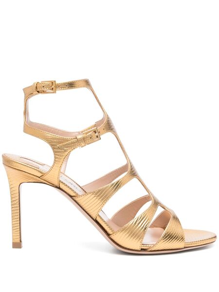  Tom Ford 105mm Paradis Sandals - Gold 