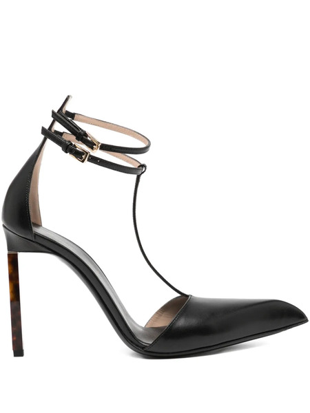  Tom Ford 105mm T-strap Pumps - Black 