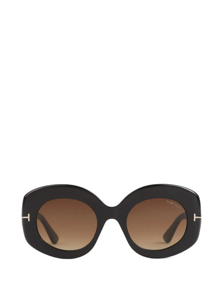  Tom Ford Oval-frame Sunglasses - Black 