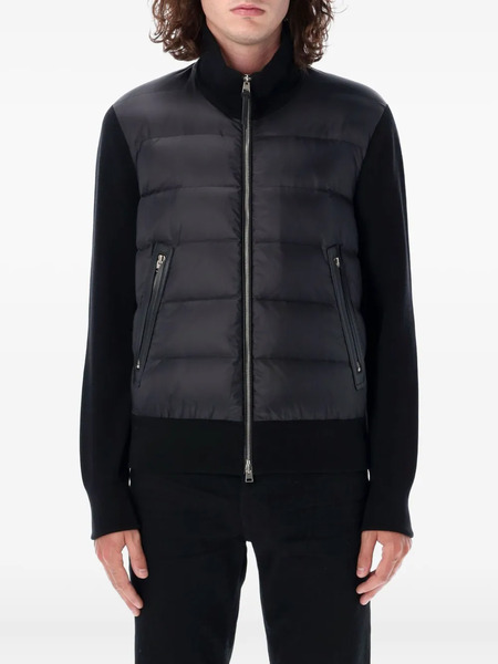  Tom Ford Padded-panel Long-sleeve Jacket - Black 