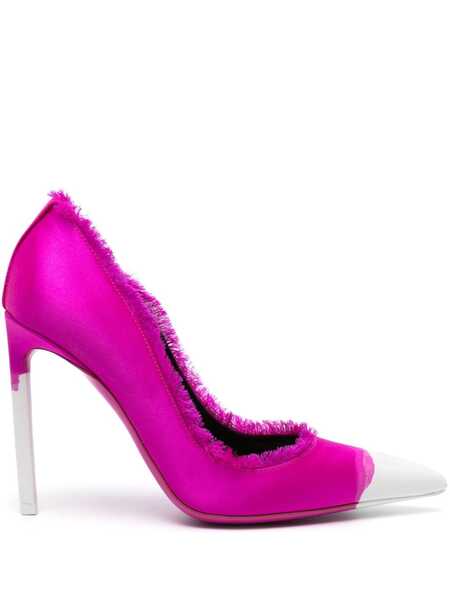  Tom Ford Painted Satin Pumps - Pink 