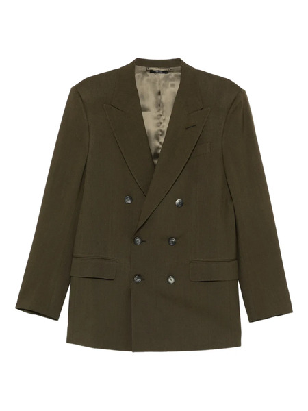  Tom Ford Peak-lapel Double-breasted Blazer - Green 